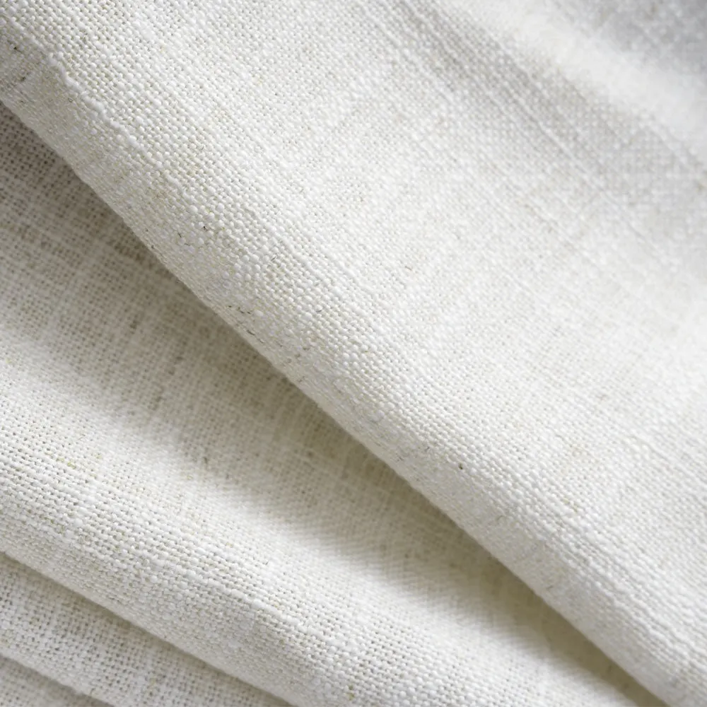 Everglade Teal | Lille Linen Blackout Curtains Natural Modern Custom Drapes | Pleated