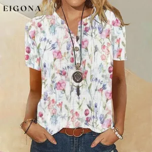 Floral Casual Blouse