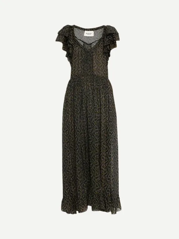 Godralia Dress in Faded Black