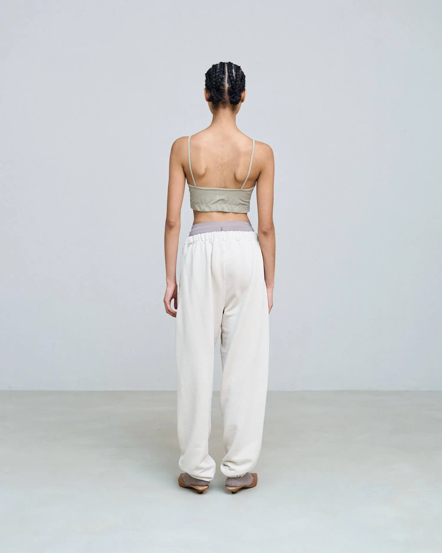 JOGGERS IN SWEATSHIRT WITH EMBROIDERY
