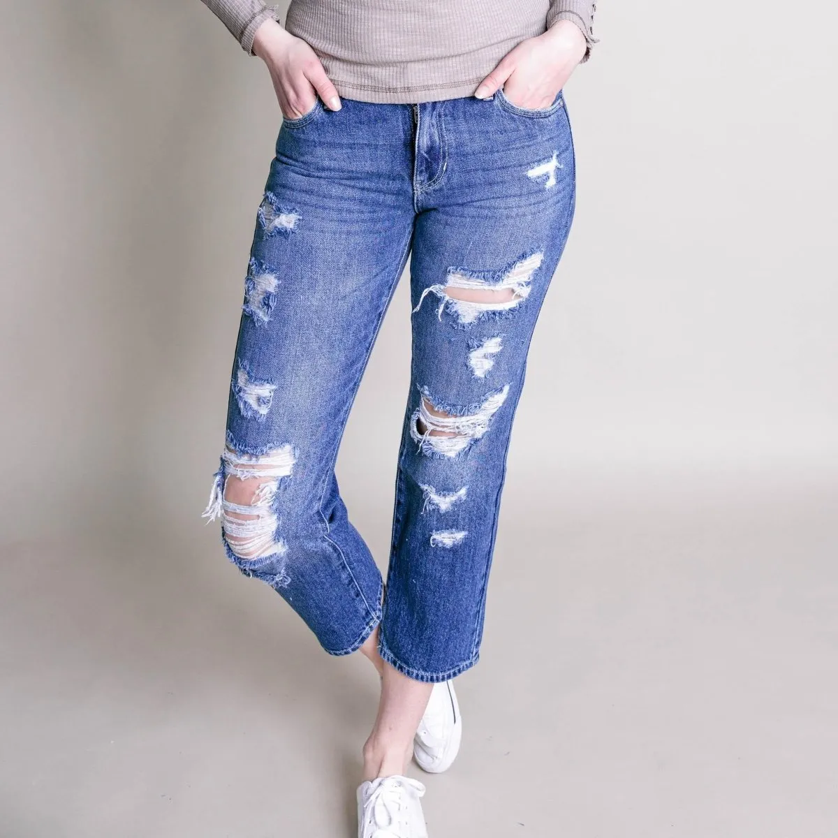 KanCan - Ellie Mid Rise Boyfriend Fit