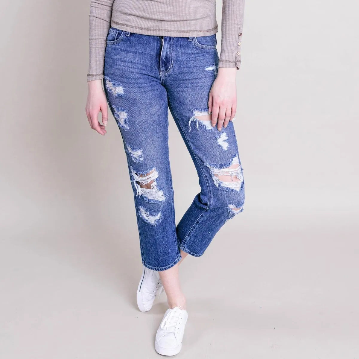 KanCan - Ellie Mid Rise Boyfriend Fit