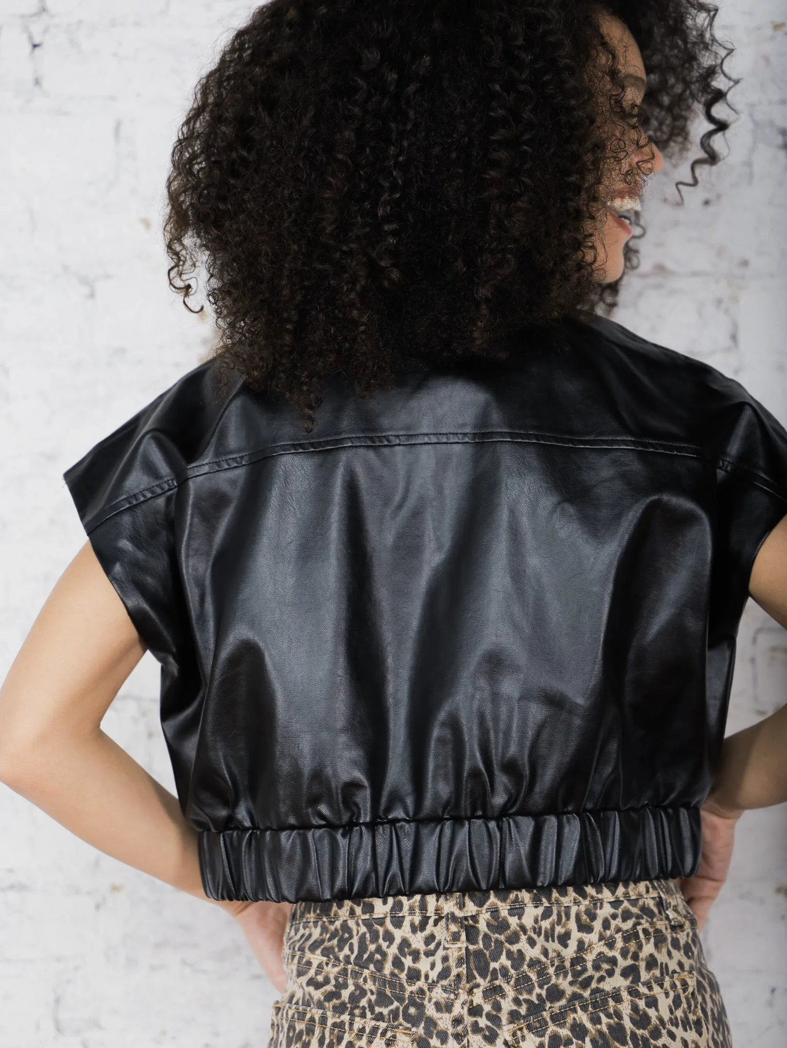 Luca Crop Short Sleeve Jacket
