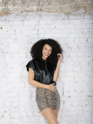Luca Crop Short Sleeve Jacket