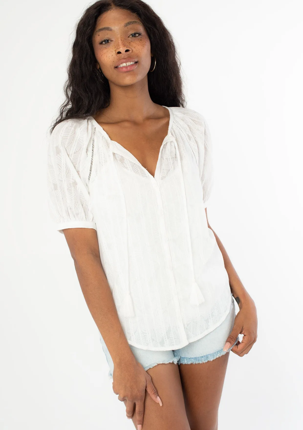 Maribelle Button Up Blouse