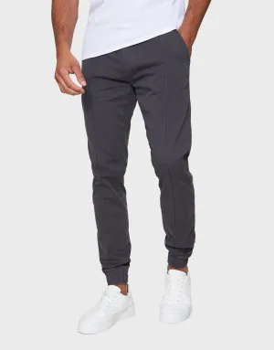 Men's Charcoal Slim Fit Trousers