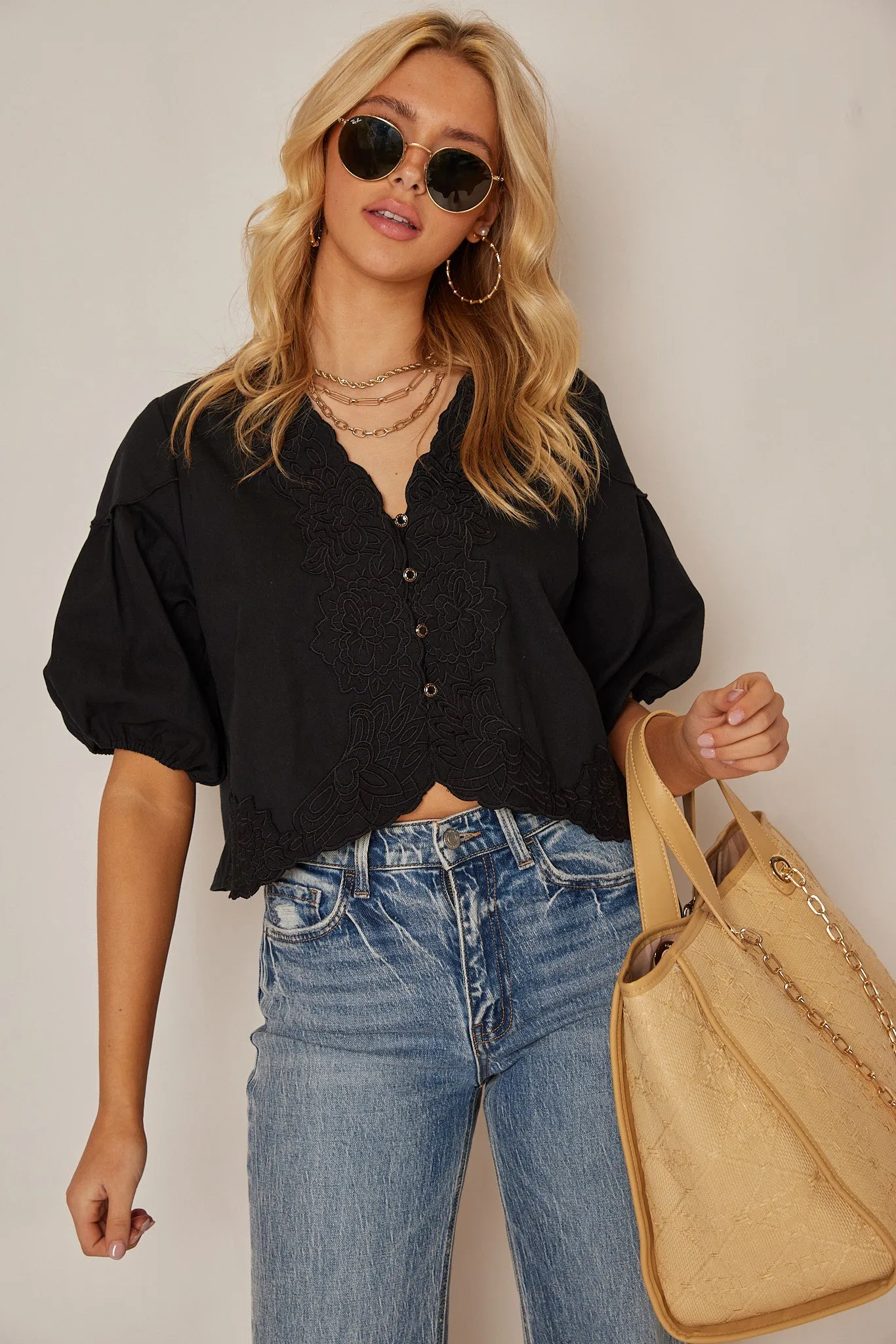 Mimi Puff Sleeve Blouse