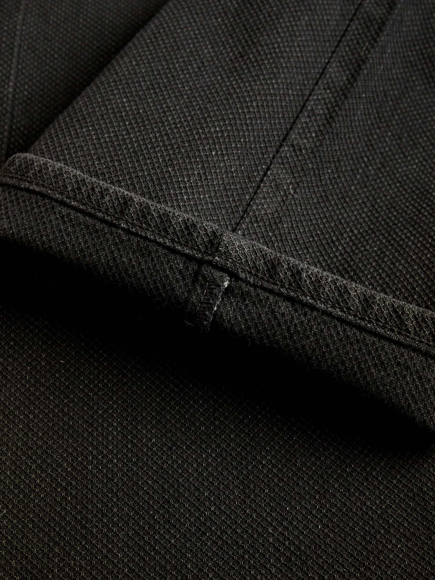 "Black Kikko" 12.5oz Jacquard Denim - Weird Guy Fit