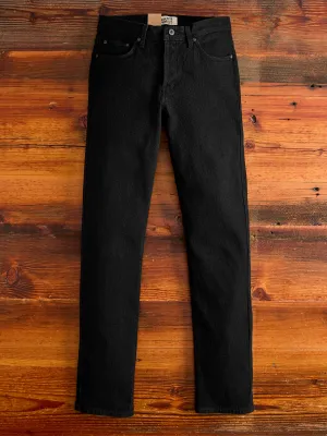 "Black Kikko" 12.5oz Jacquard Denim - Weird Guy Fit