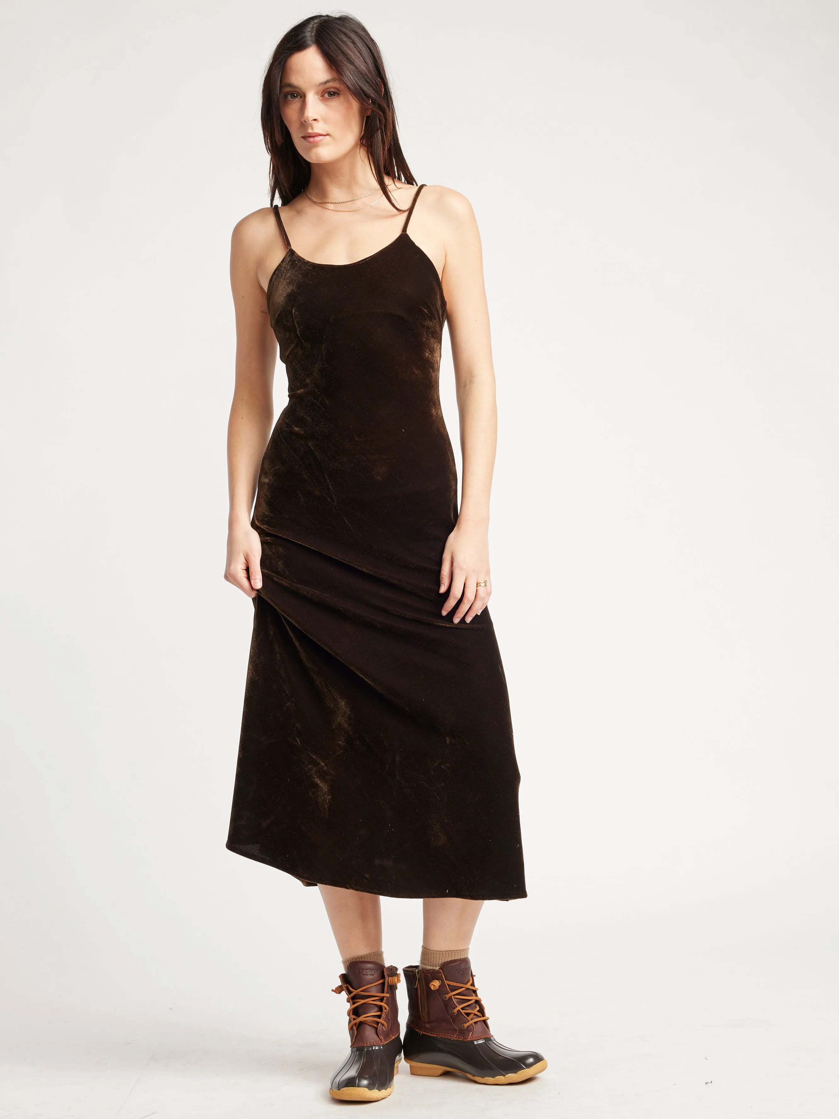 Rebecca Spaghetti Strap Dress