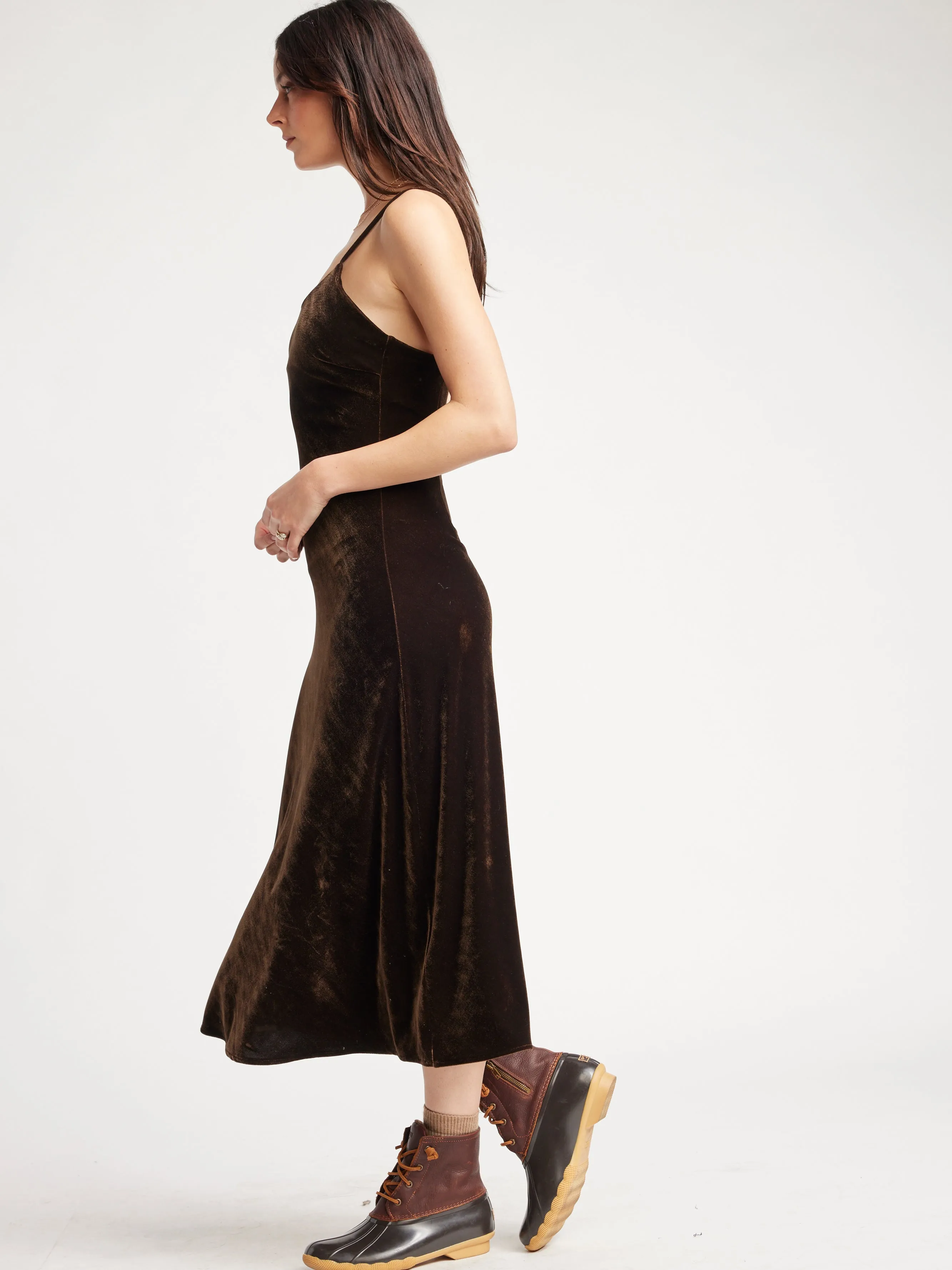 Rebecca Spaghetti Strap Dress
