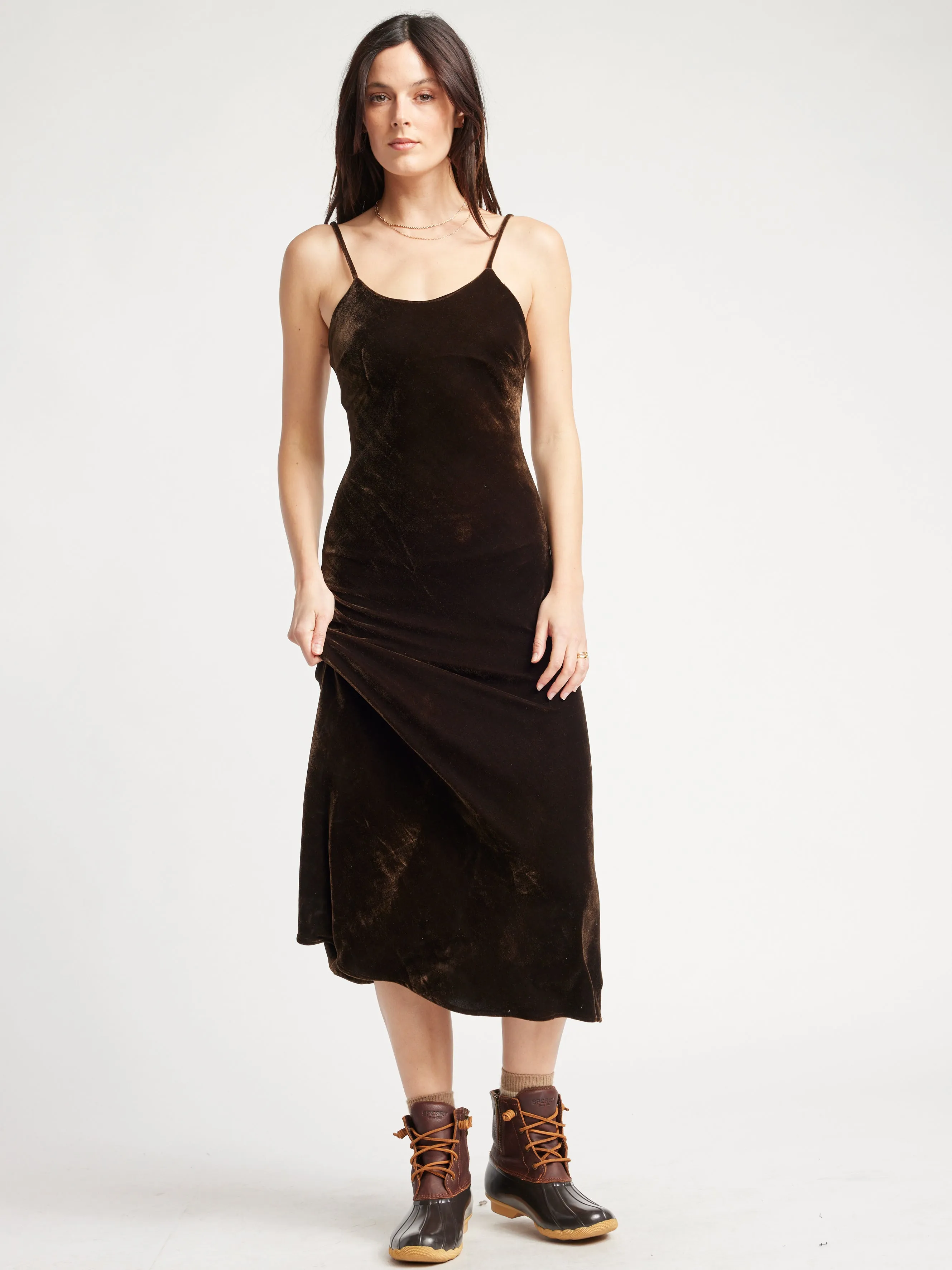 Rebecca Spaghetti Strap Dress