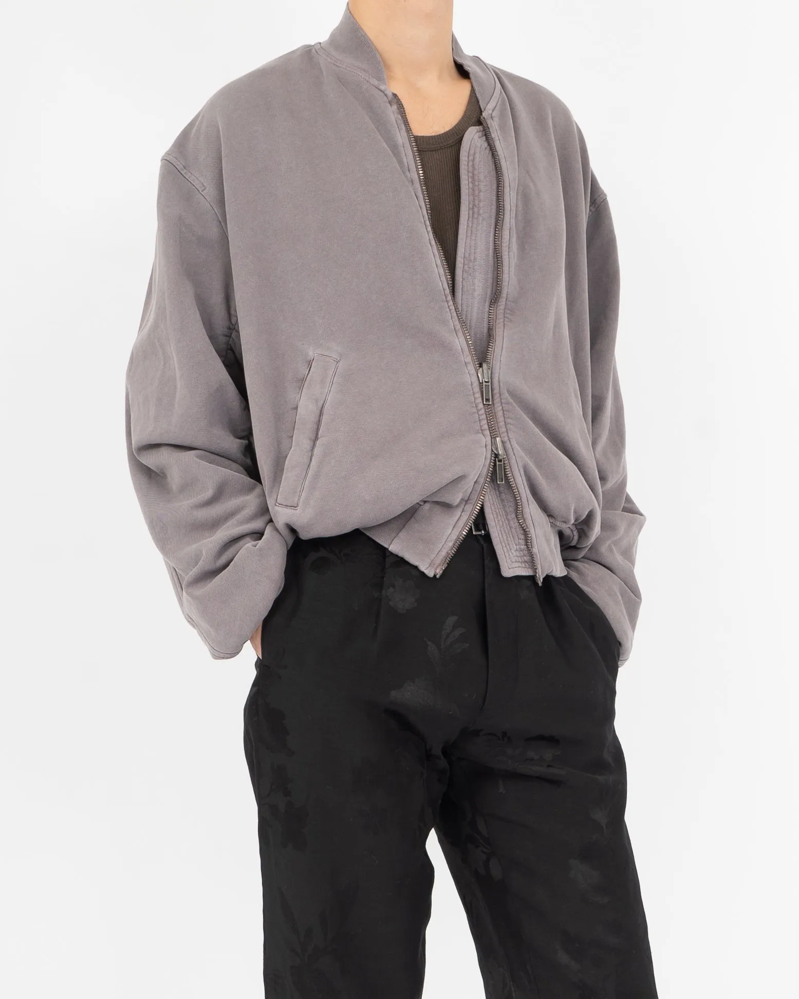 Reversible Vision Grey Perth Bomber