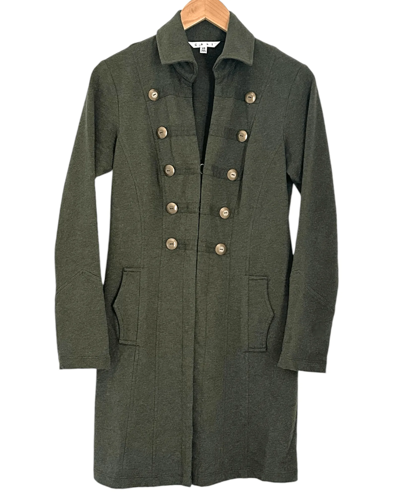 Soft Autumn Army Green Cavallari Military Jacket
