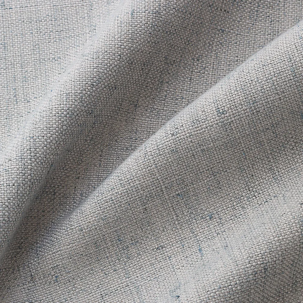 Soft Beige | Villa Linen Blackout Curtains Organic Natural Custom Drapes | Pleated