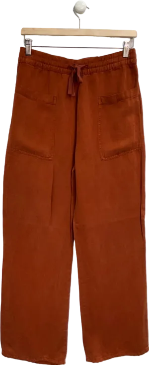 Zara Terracotta The Relaxed Jogger UK M